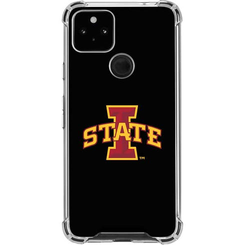 Iowa State University Primary Logo Black Pixel Cases